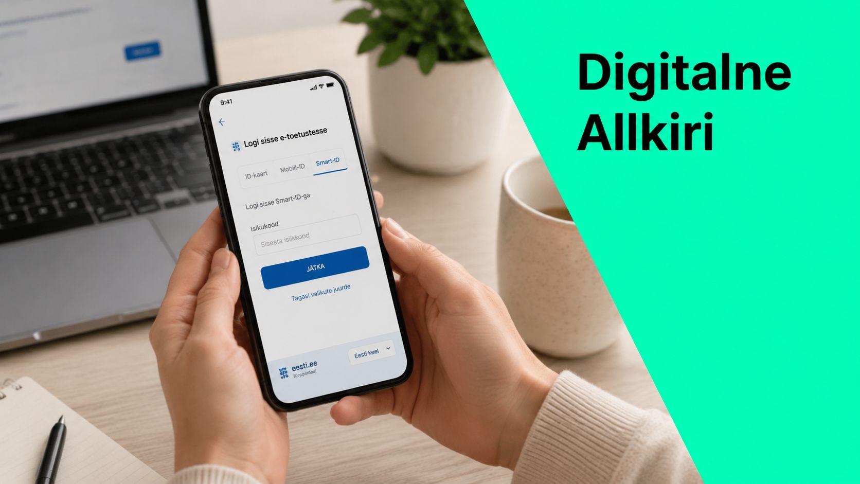 Screenshot from https://www.energia.ee/et/eteenindus